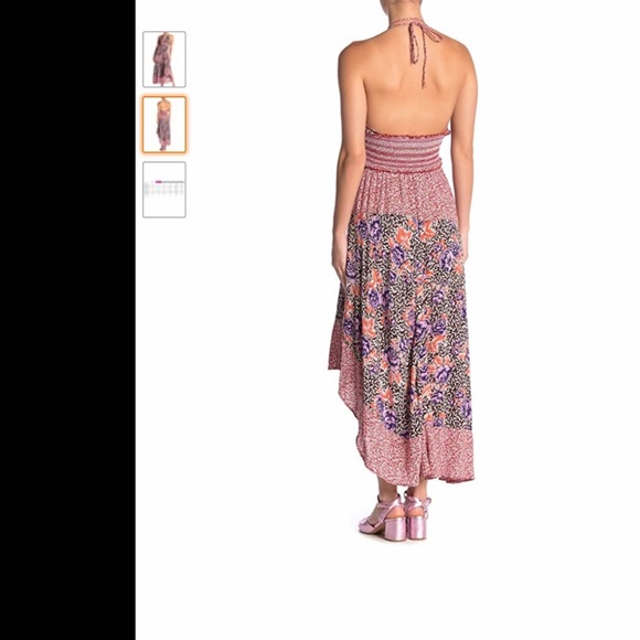 NWT Free People Gabriela halter dress - Picture 2 of 11